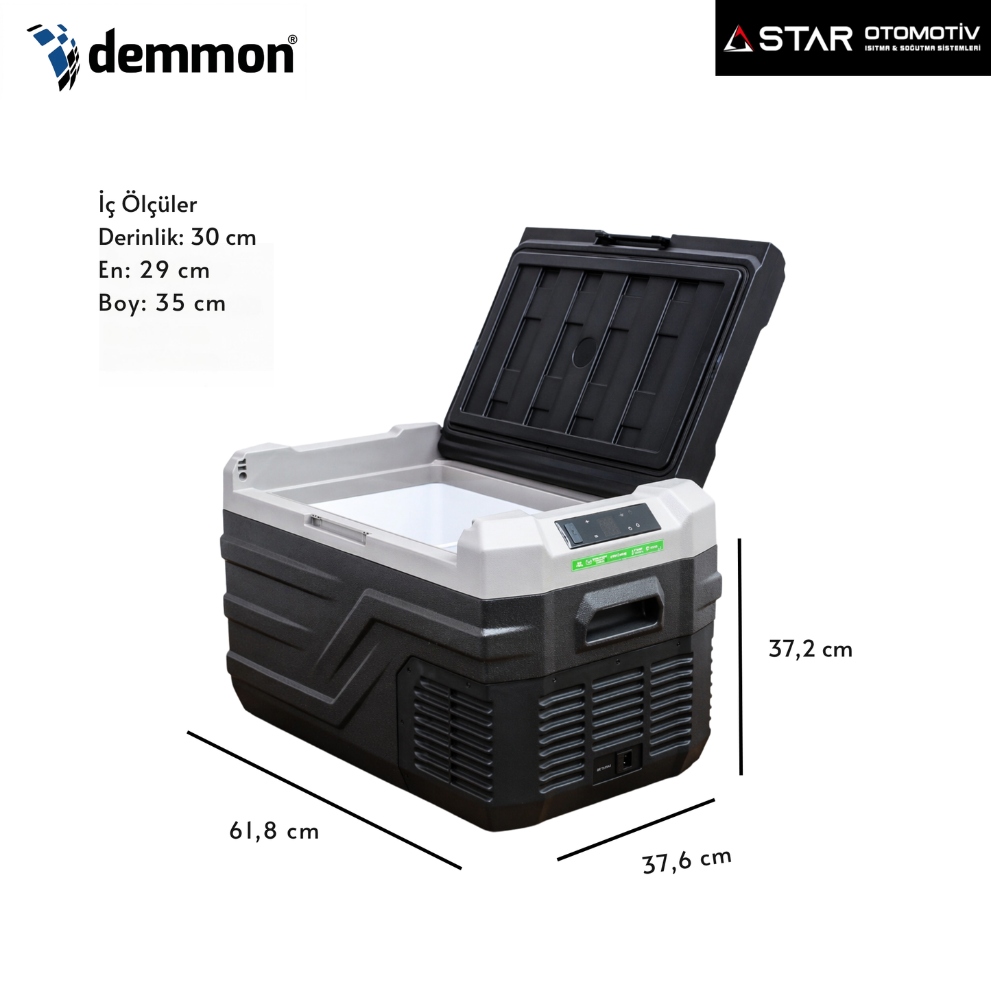 DEMMON DMT-30 ARAÇ BUZDOLABI 30L