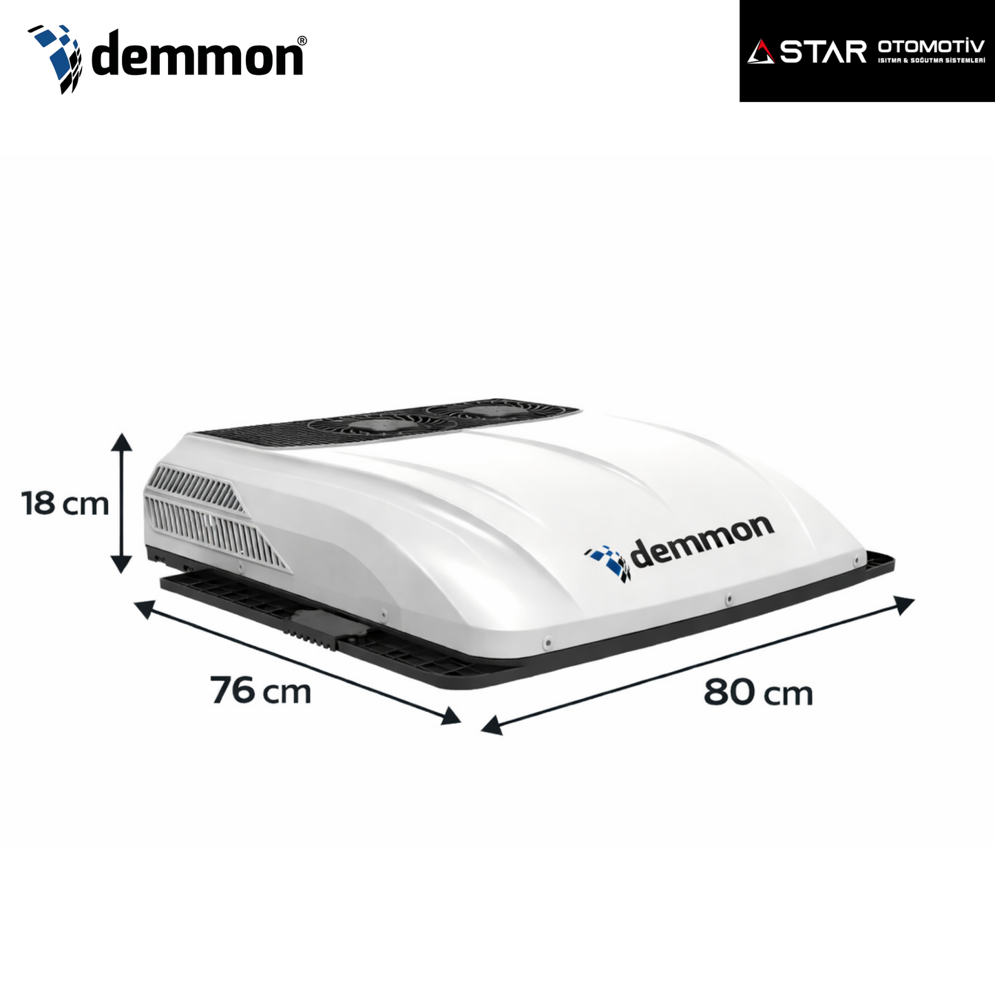 DEMMON SLİMCOOL DUO 3 ARAÇ KLİMASI