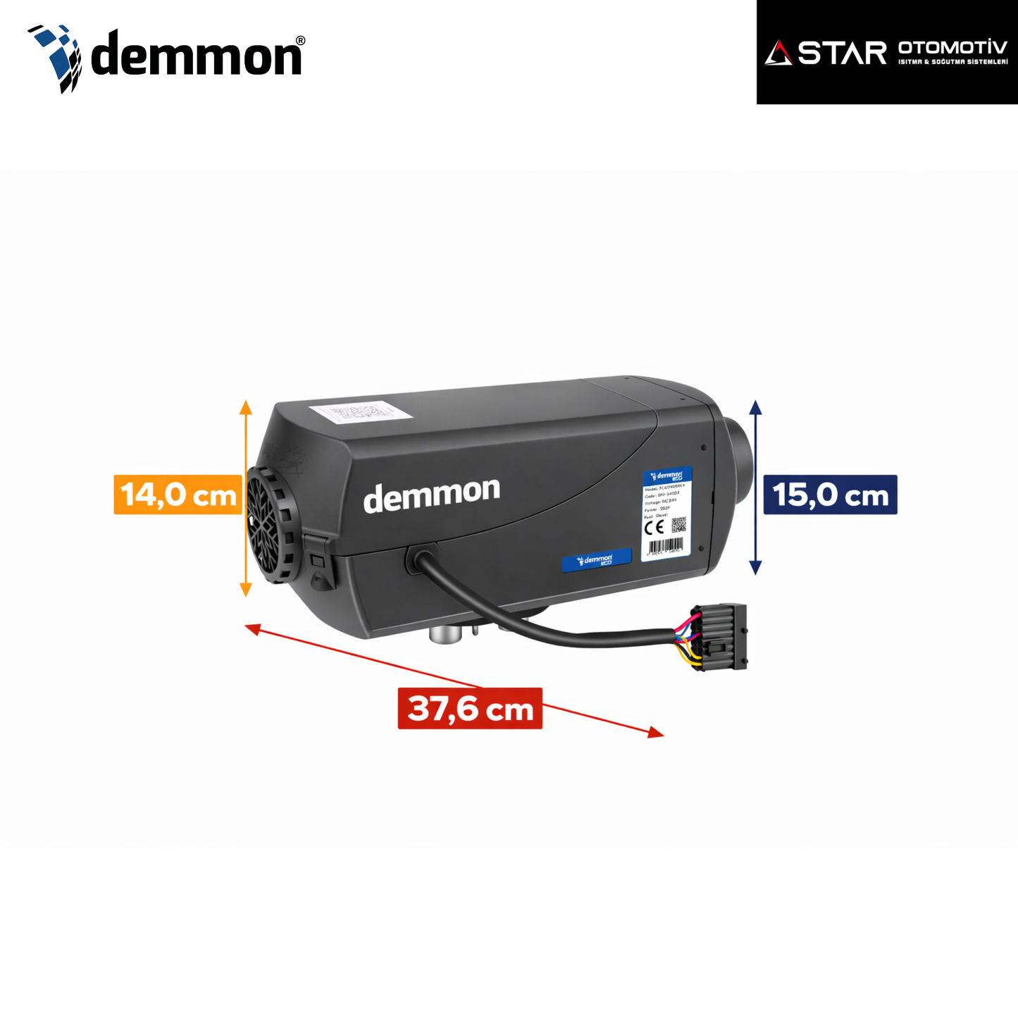 DEMMON ECO-4 DİZEL ISITICI