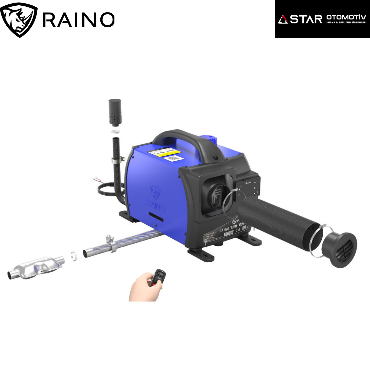 RAİNO TAŞINABİLİR DİZEL ISITICI