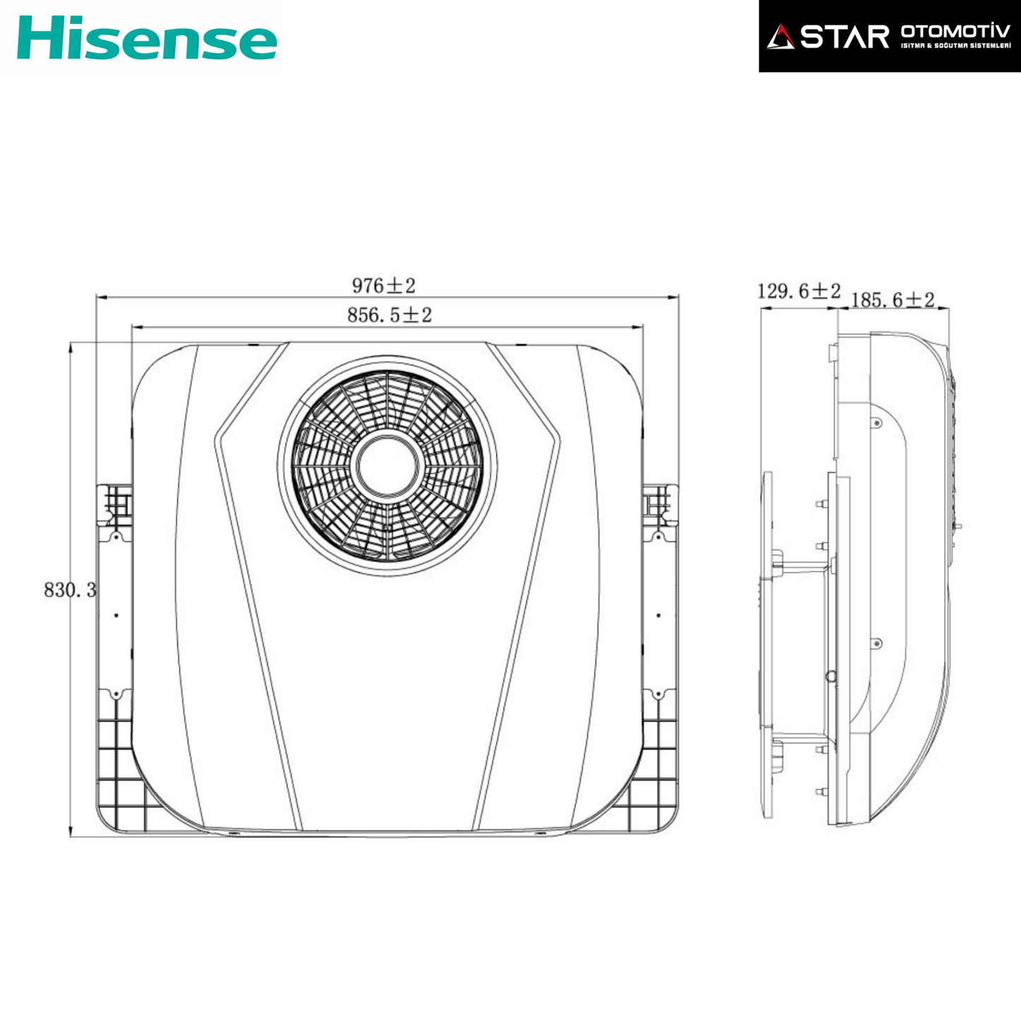 HİSENSE 6. SERİ ARAÇ KLİMASI