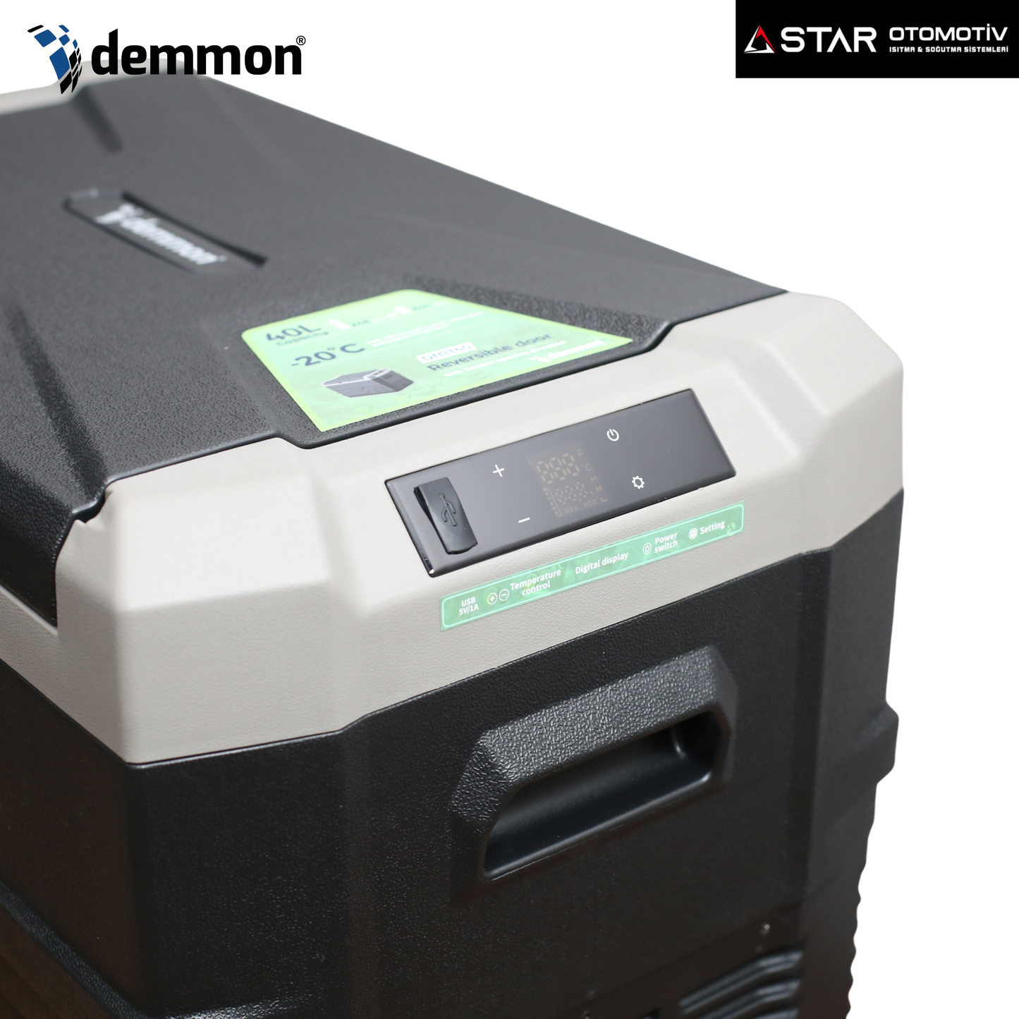 DEMMON DMT-40 ARAÇ BUZDOLABI 40L