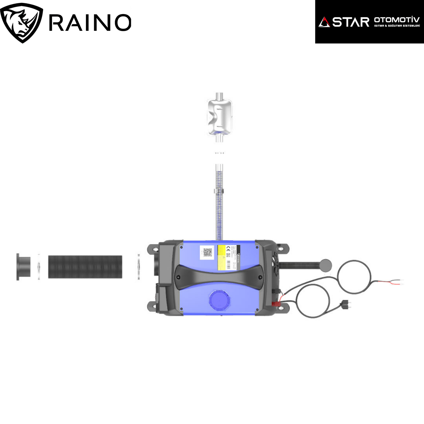 RAİNO TAŞINABİLİR DİZEL ISITICI