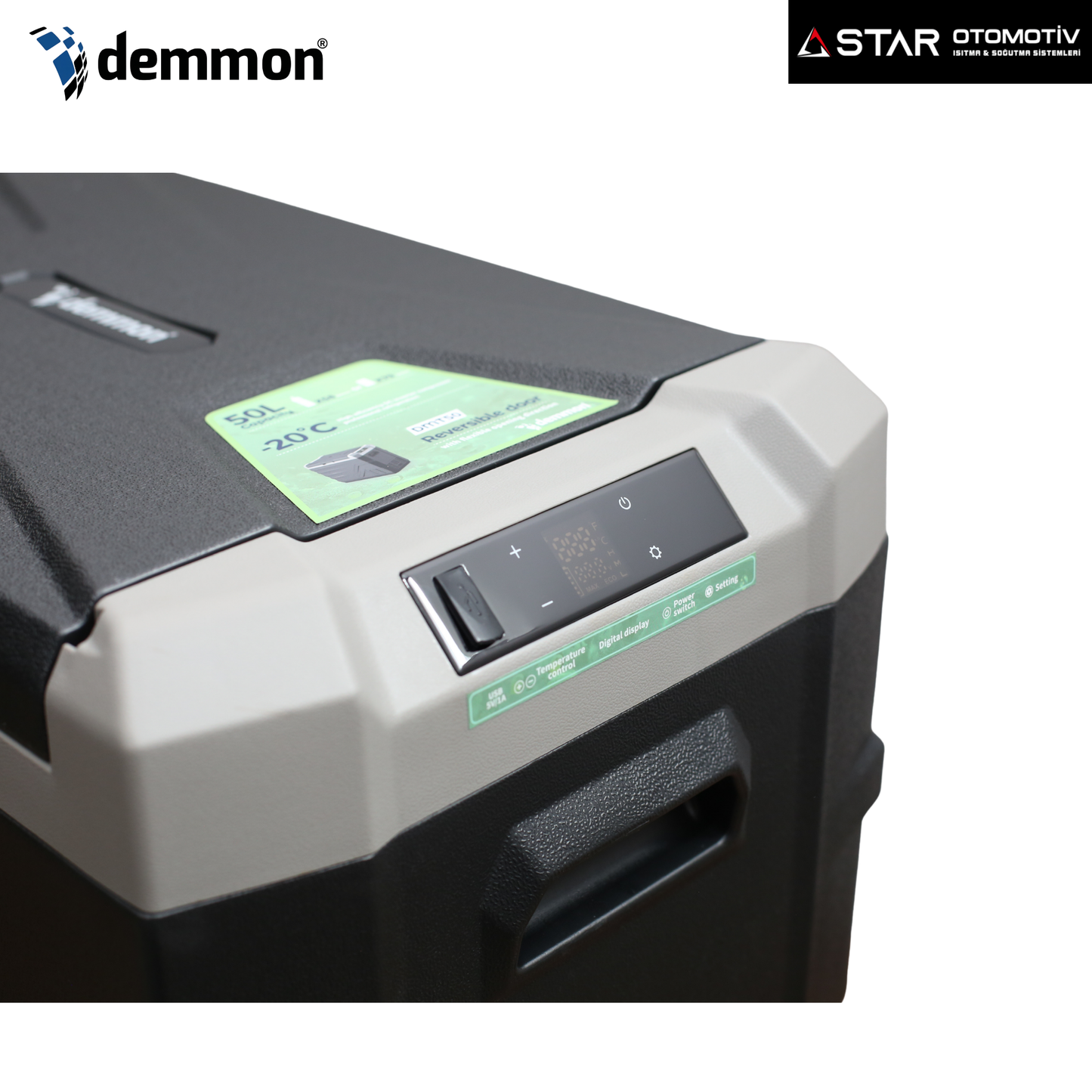 DEMMON DMT-50 ARAÇ BUZDOLABI 50L