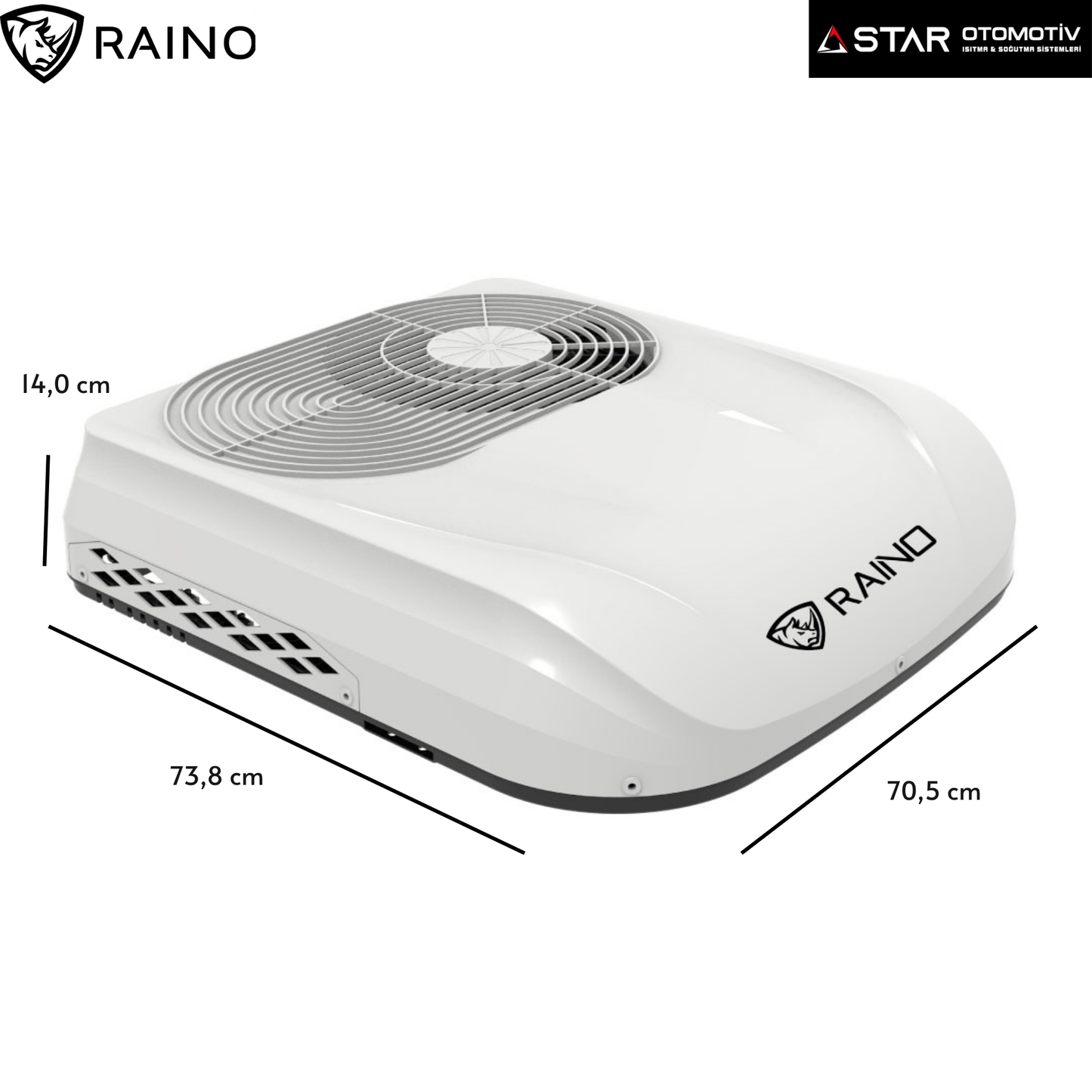 RAİNO POLAR ECO MİNİ ARAÇ KLİMASI