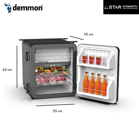 DEMMON DORSE TİPİ ARAÇ BUZDOLABI 75L